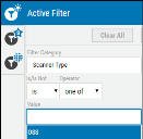 Black Duck Guide - Scanner Type Filter